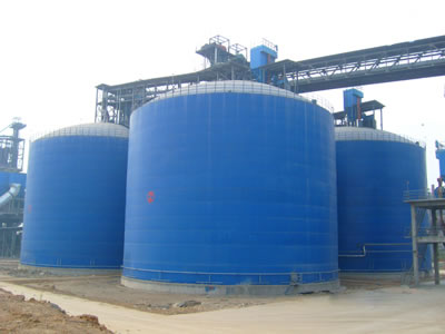 爱辉水泥钢板库改造