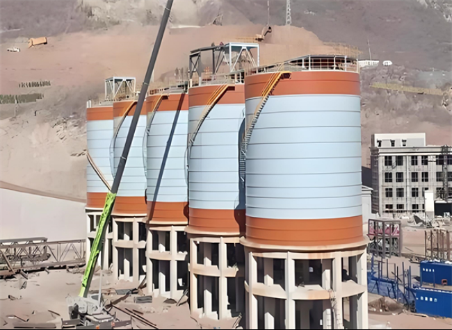 爱辉高架钢板仓